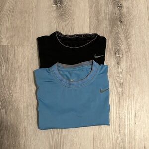 Boys Nike pro combat long sleeve - size medium - bundle of 2